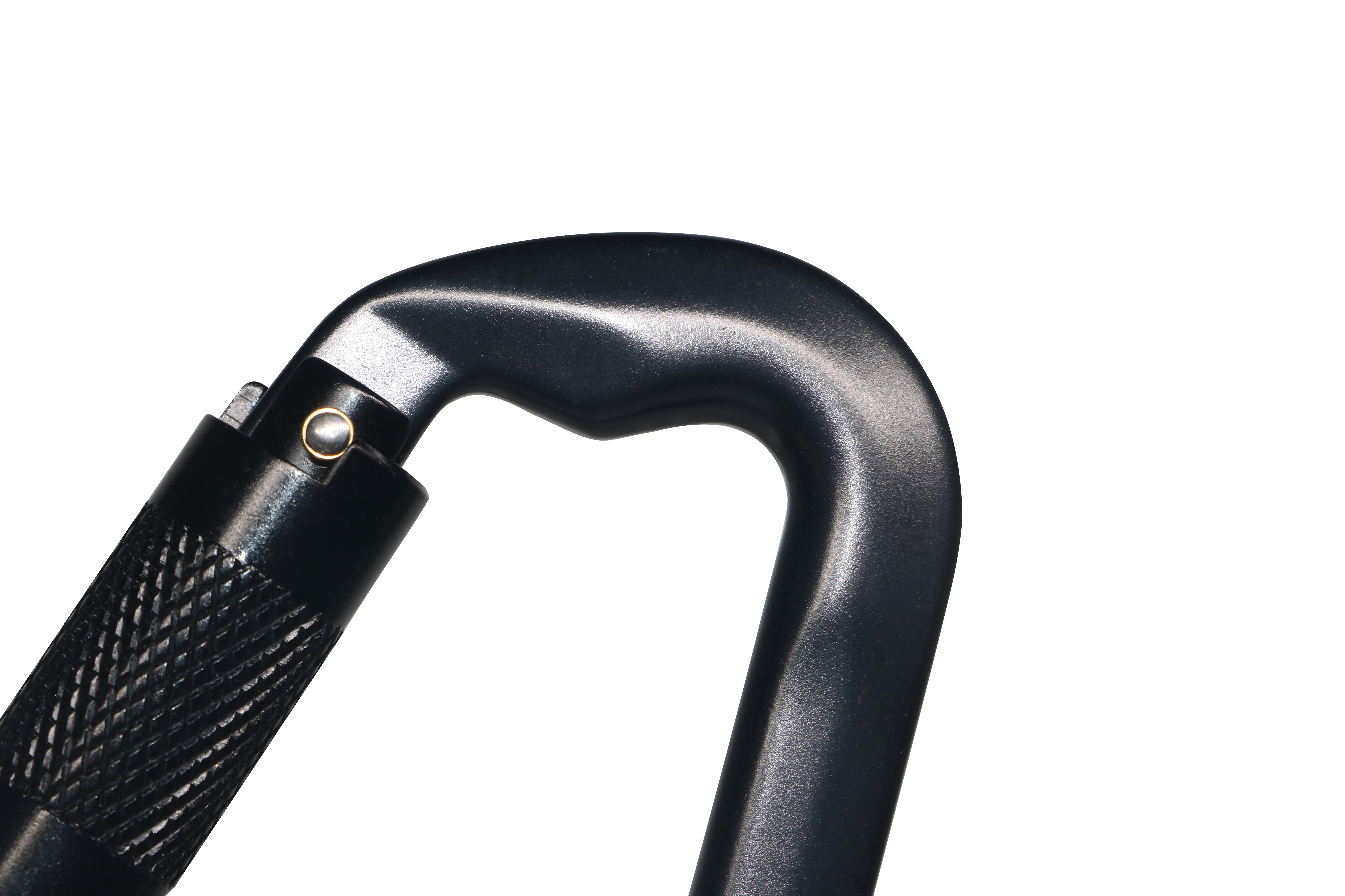 高耐久カラビナクリップ - 耐荷重6600ポンド（30KN）、3インチ（112.5cm）大型軽量アルミニウムカラビナ、キーホルダーフックリング付き
