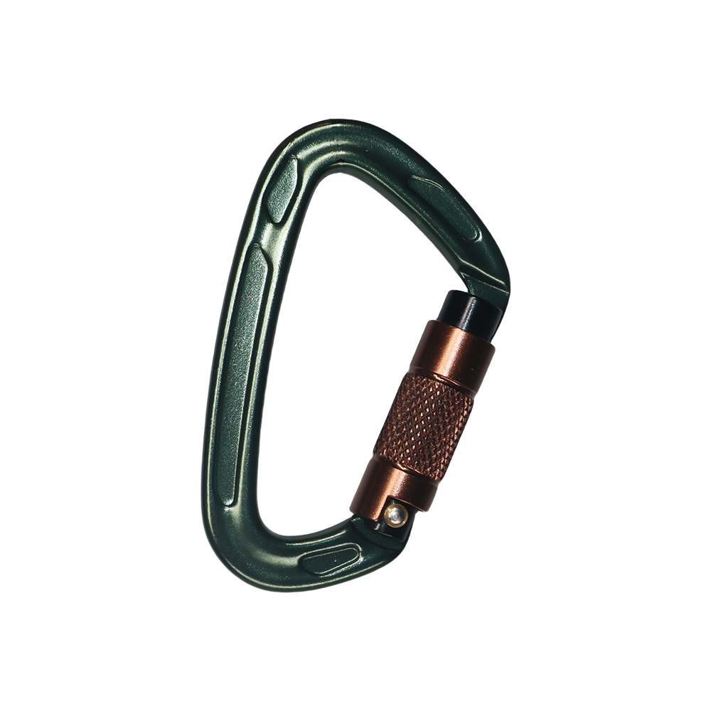 プロフェッショナルヘビーデューティクライミングカラビナクリップ - 25kN 自動ロック