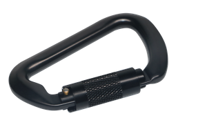 高耐久カラビナクリップ - 耐荷重6600ポンド（30KN）、3インチ（112.5cm）大型軽量アルミニウムカラビナ、キーホルダーフックリング付き