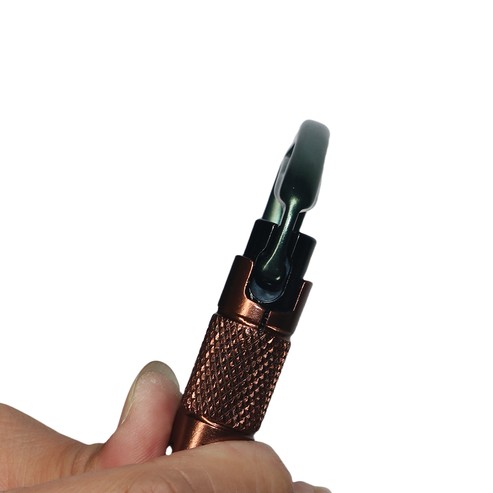 プロフェッショナルヘビーデューティクライミングカラビナクリップ - 25kN 自動ロック